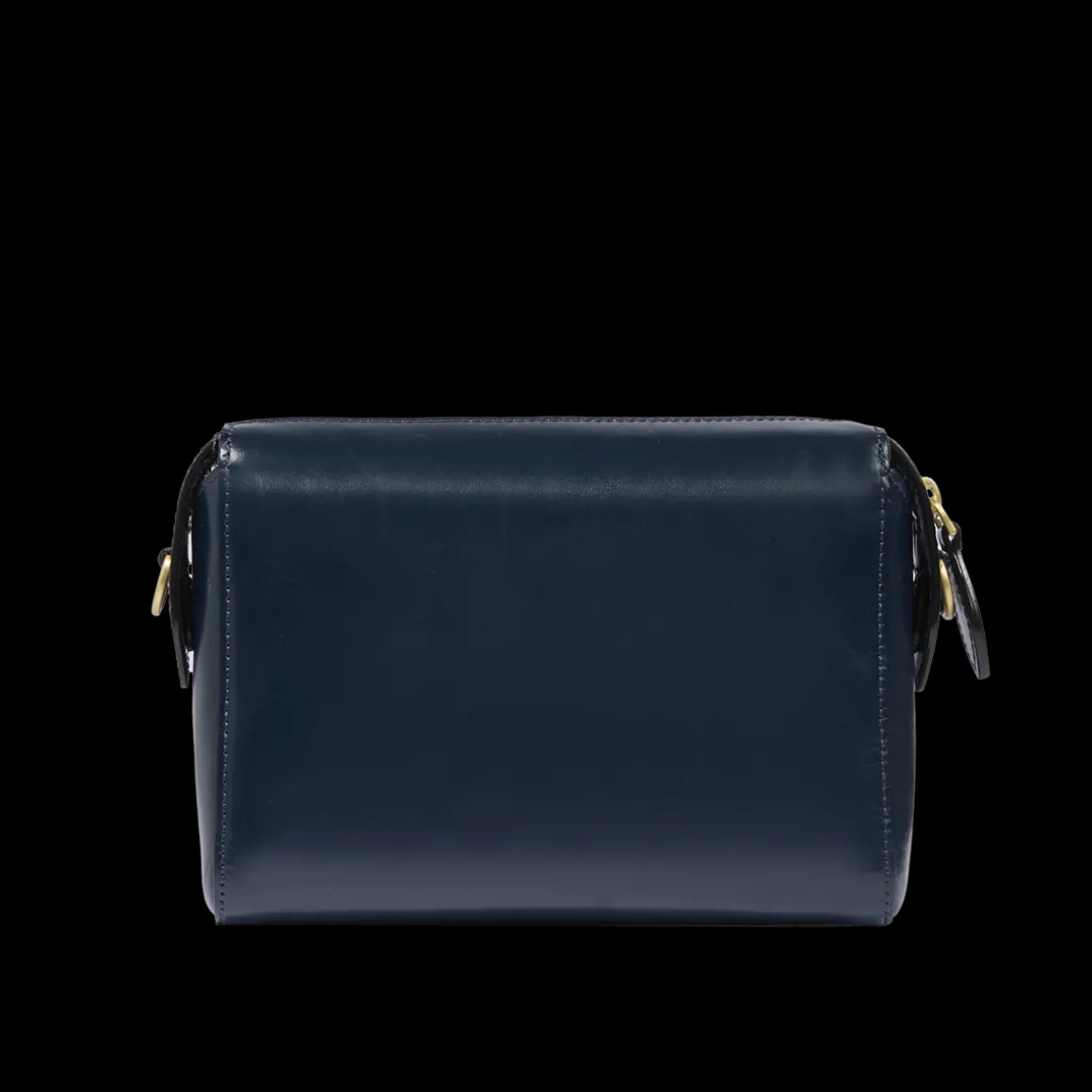 Borsa tracolla in pelle con tasca frontale