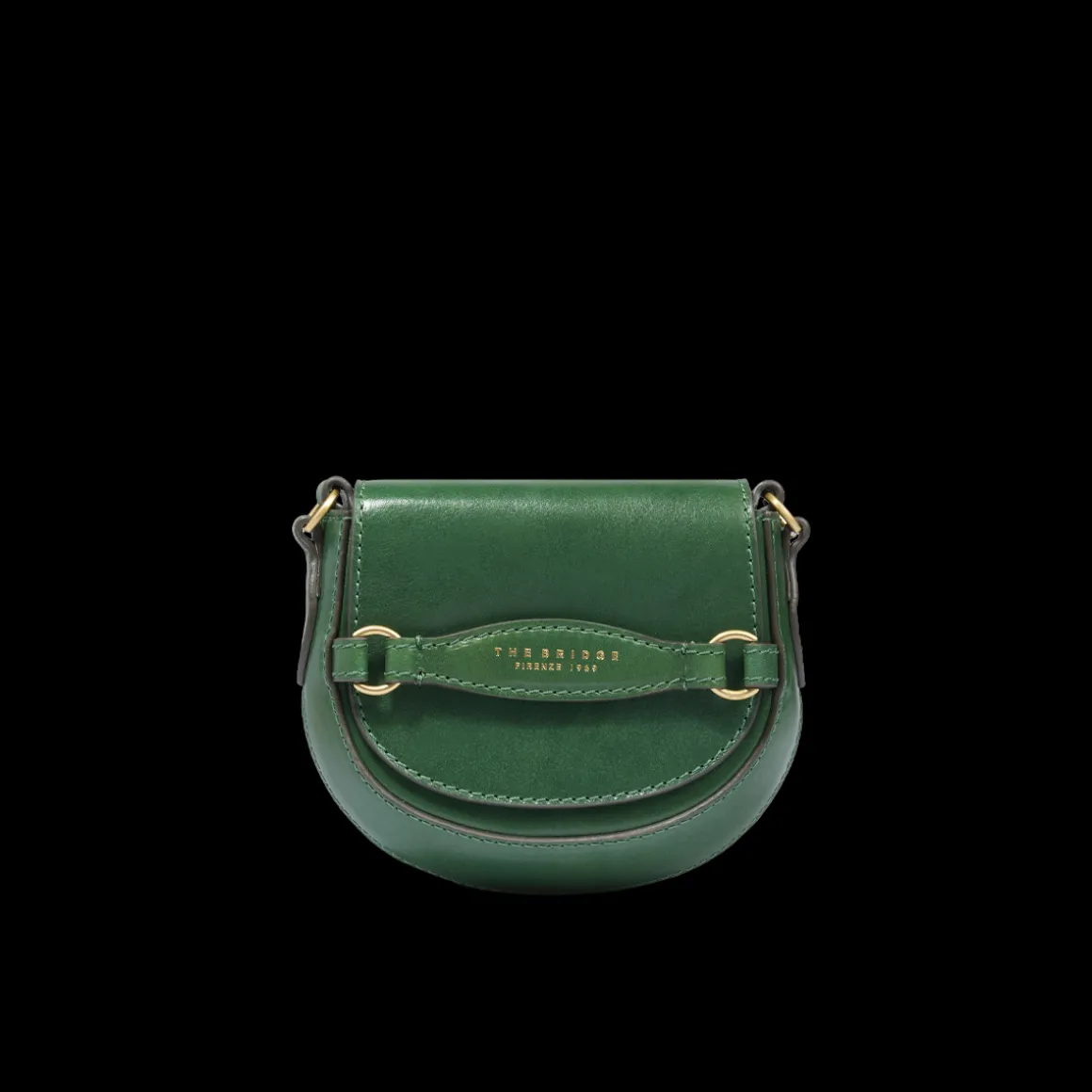 Borsa tracolla in pelle compatta