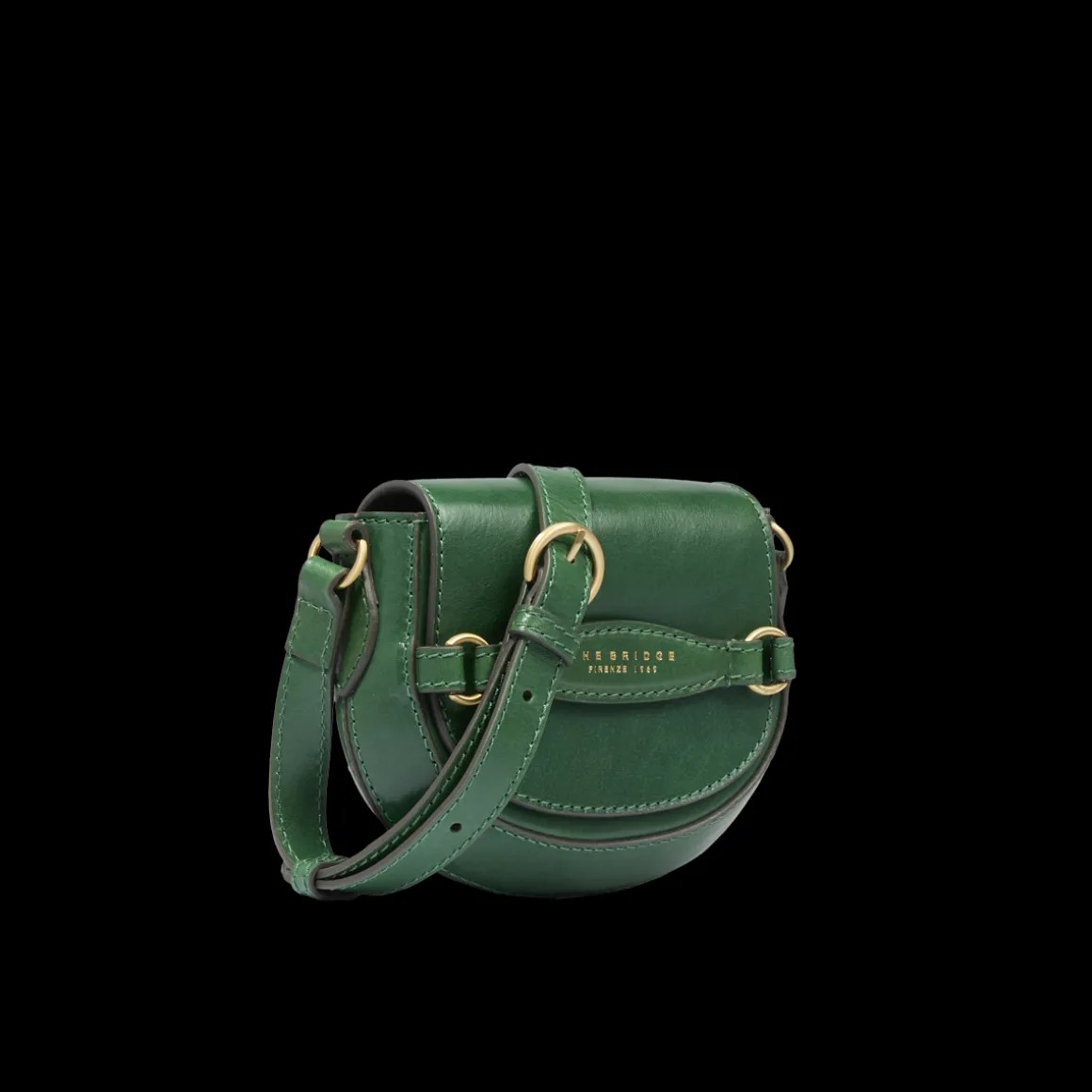 Borsa tracolla in pelle compatta