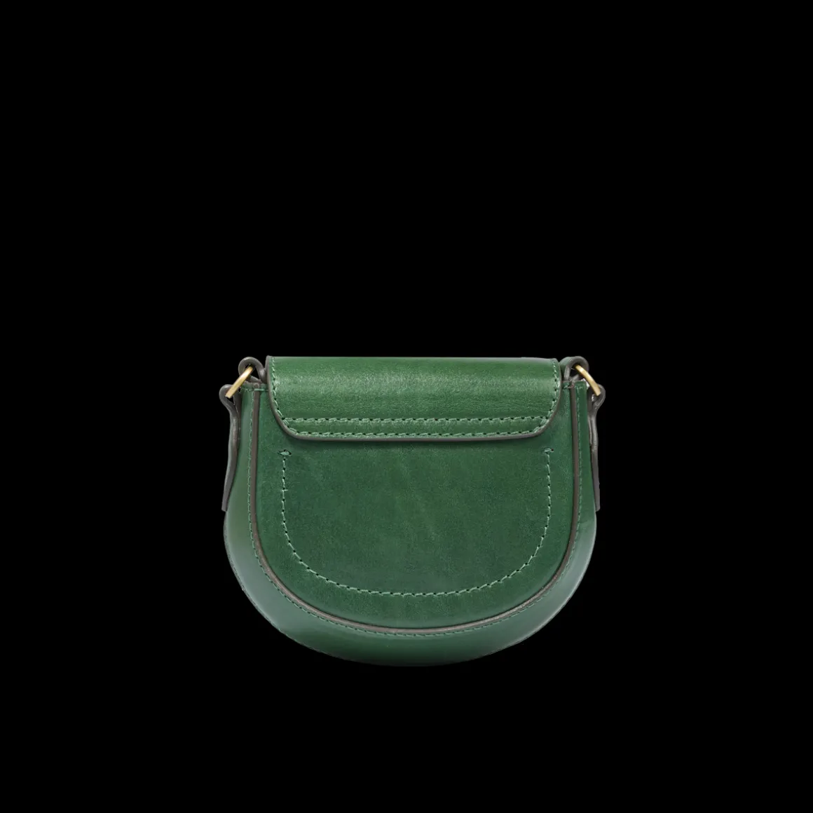 Borsa tracolla in pelle compatta