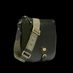 Borsa tracolla in pelle donna con chiusura zip