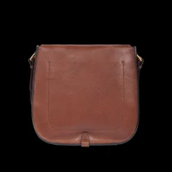 Borsa tracolla in pelle donna con chiusura zip