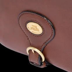 Borsa tracolla in pelle donna con chiusura zip