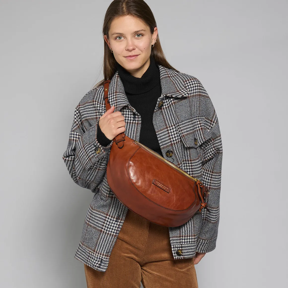 Borsa tracolla in pelle morbida smal size