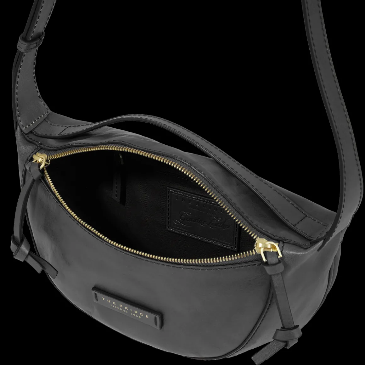 Borsa tracolla in pelle morbida small size