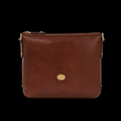 Borsa tracolla pelle chiusa con zip