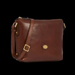 Borsa tracolla pelle chiusa con zip