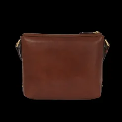 Borsa tracolla pelle chiusa con zip