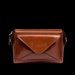 Borsa tracolla pelle chiusa con zip