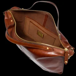 Borsa tracolla pelle chiusa con zip taglia l