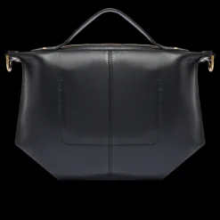 Borsa tracolla pelle chiusa con zip taglia m