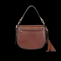 Borsa tracolla pelle con catena