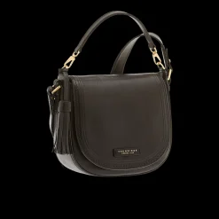 Borsa tracolla pelle con manico removibile