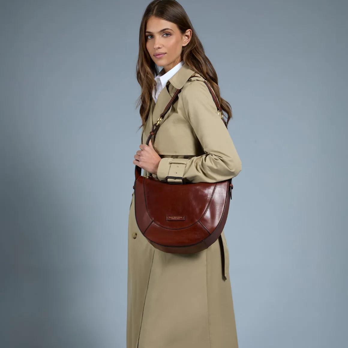 Borsa tracolla pelle taglia grande