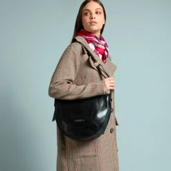 Borsa tracolla pelle taglia grande