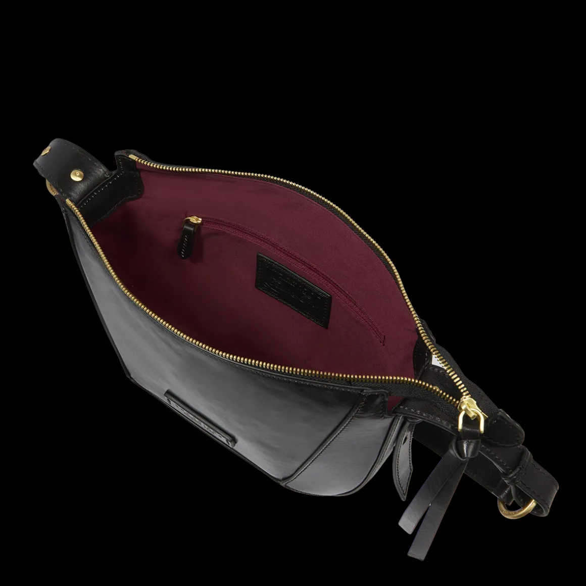 Borsa tracolla pelle taglia grande