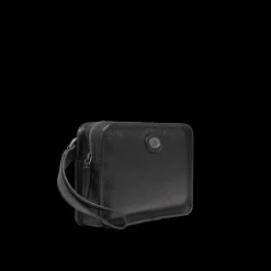 Borsello uomo in pelle con zip