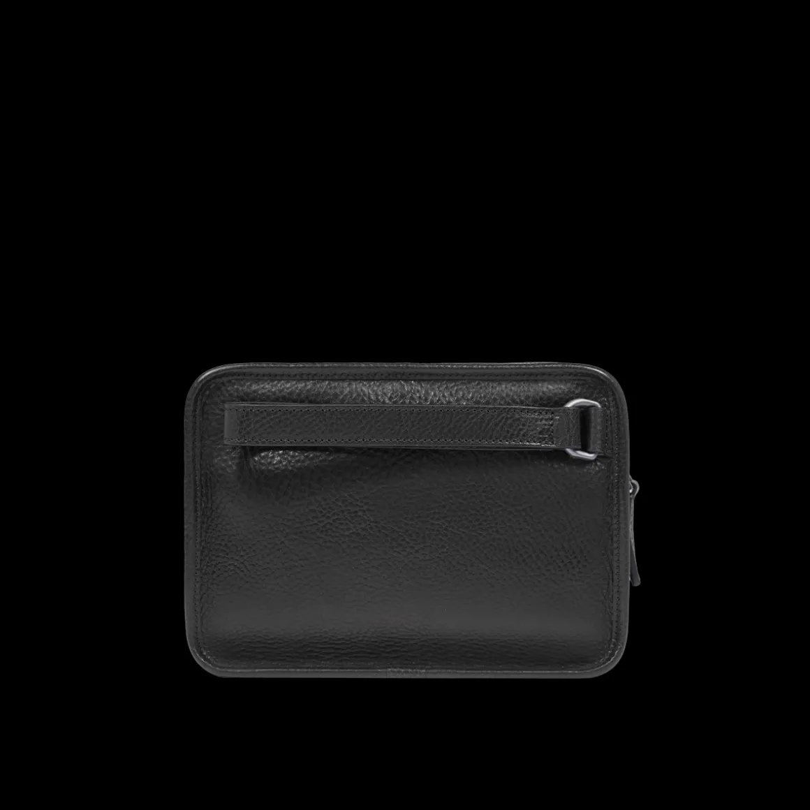 Borsello uomo in pelle con zip