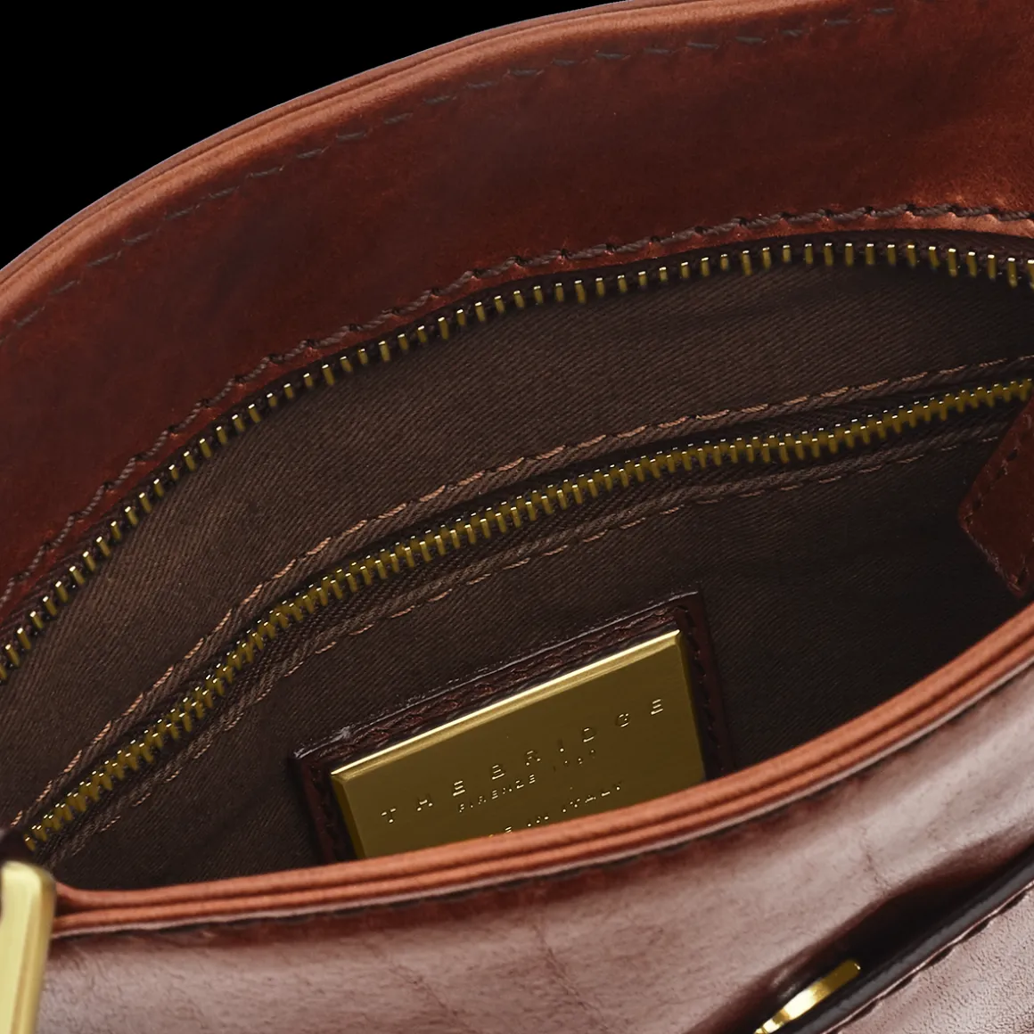 Borsello uomo pelle con zip