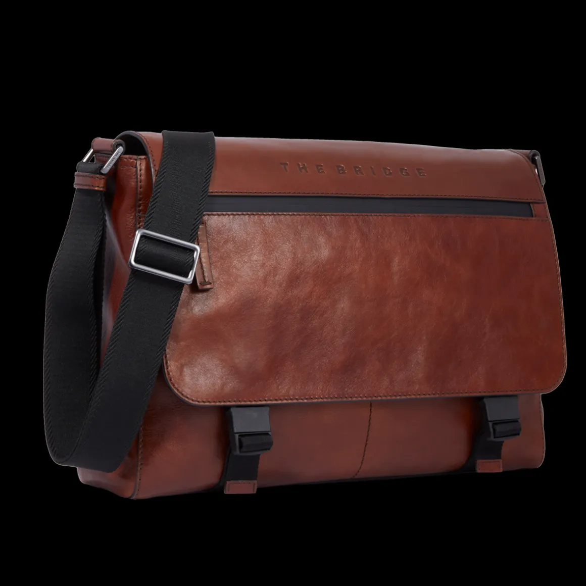 Cartella di pelle uomo porta pc con tracolla