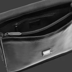 Cartella di pelle uomo porta pc con tracolla