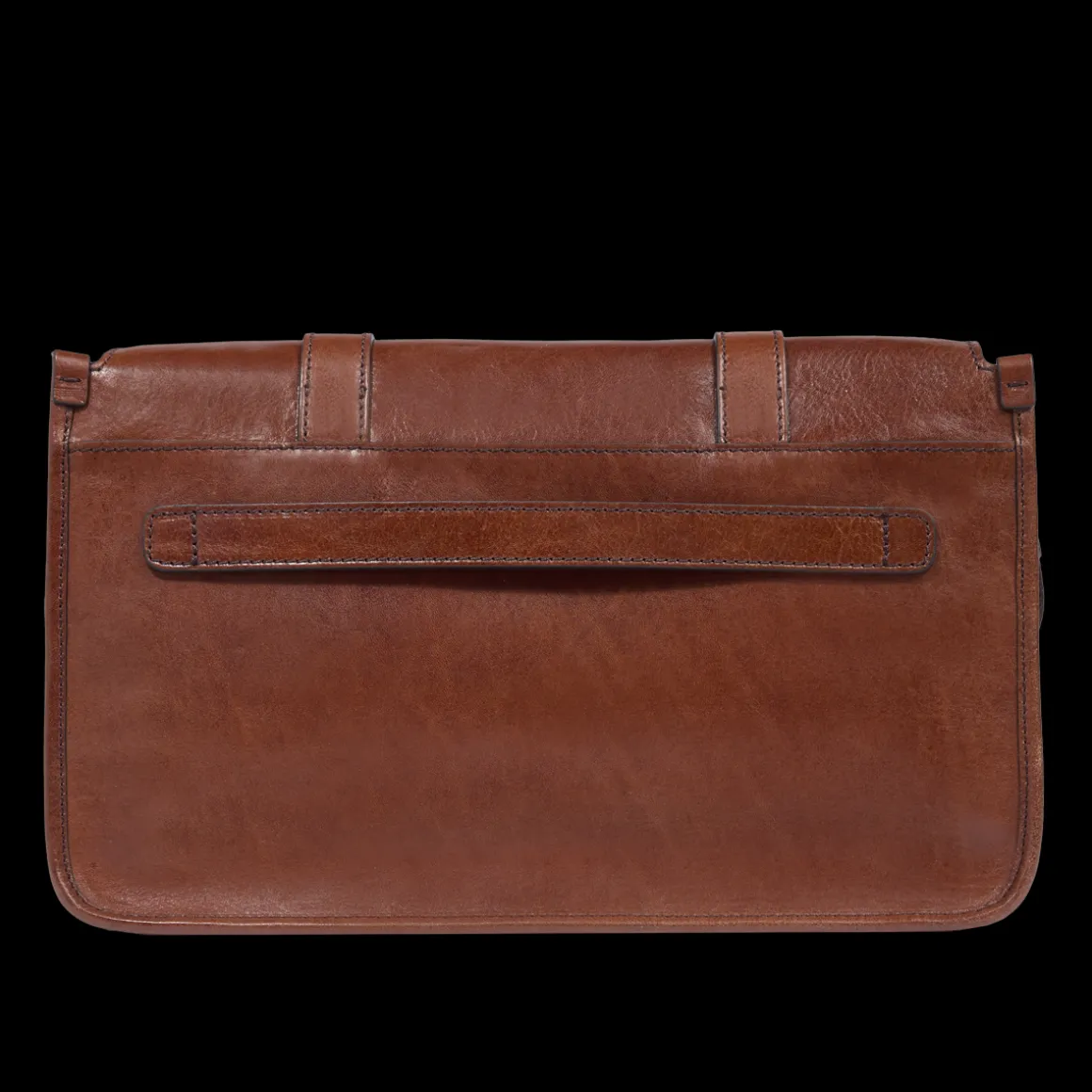 Cartella in pelle con tracolla