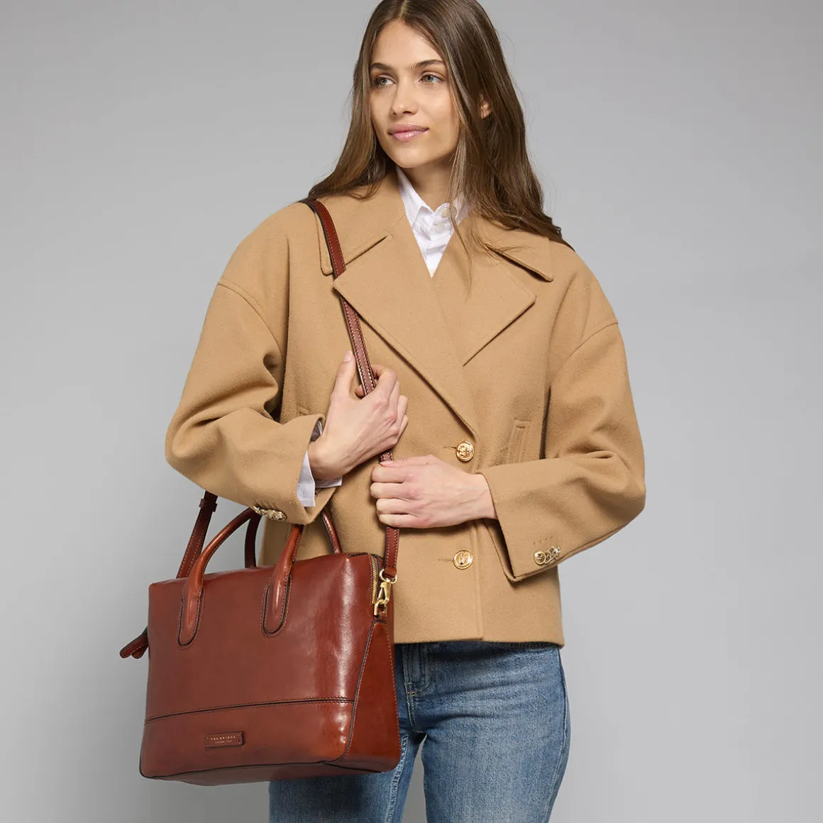 Cartella in pelle donna porta pc