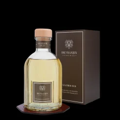 Limited Edition fragranza ambiente Leather Oud (500 ml) ​con disco in pelle