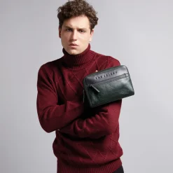 Pochette pelle uomo