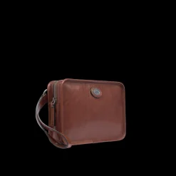 Pochette uomo in pelle