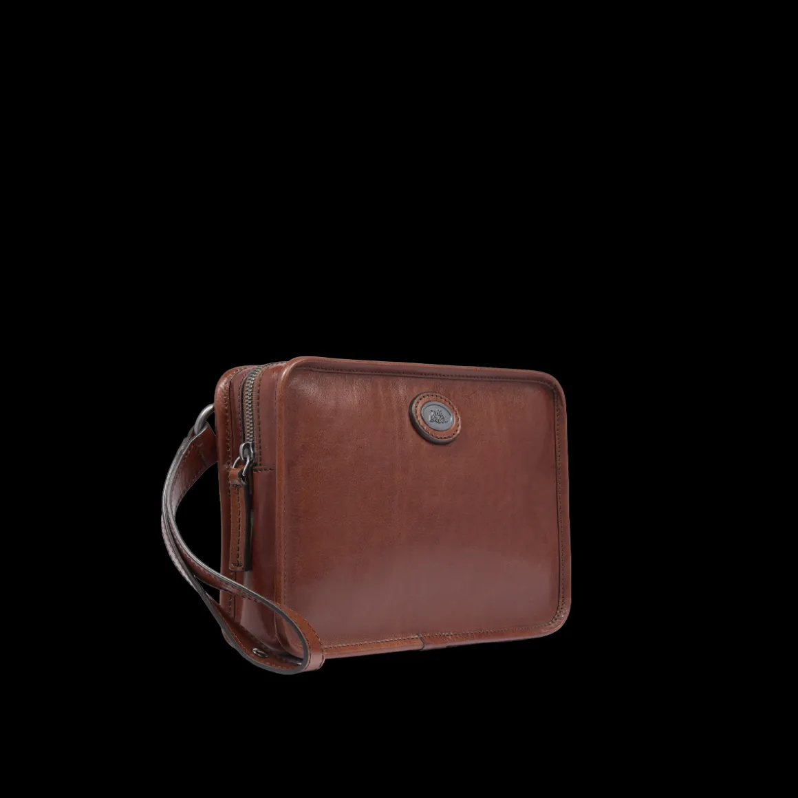Pochette uomo in pelle