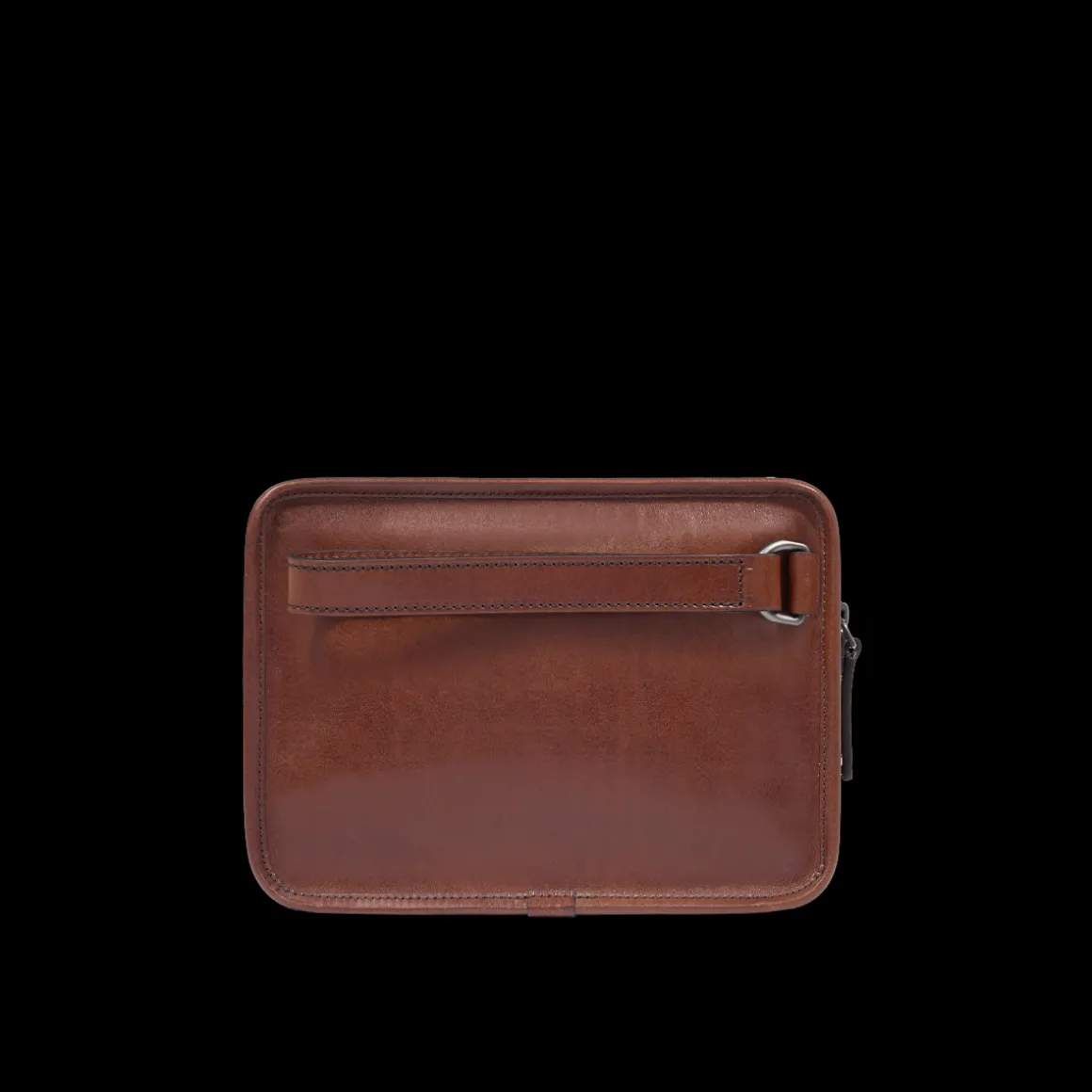 Pochette uomo in pelle