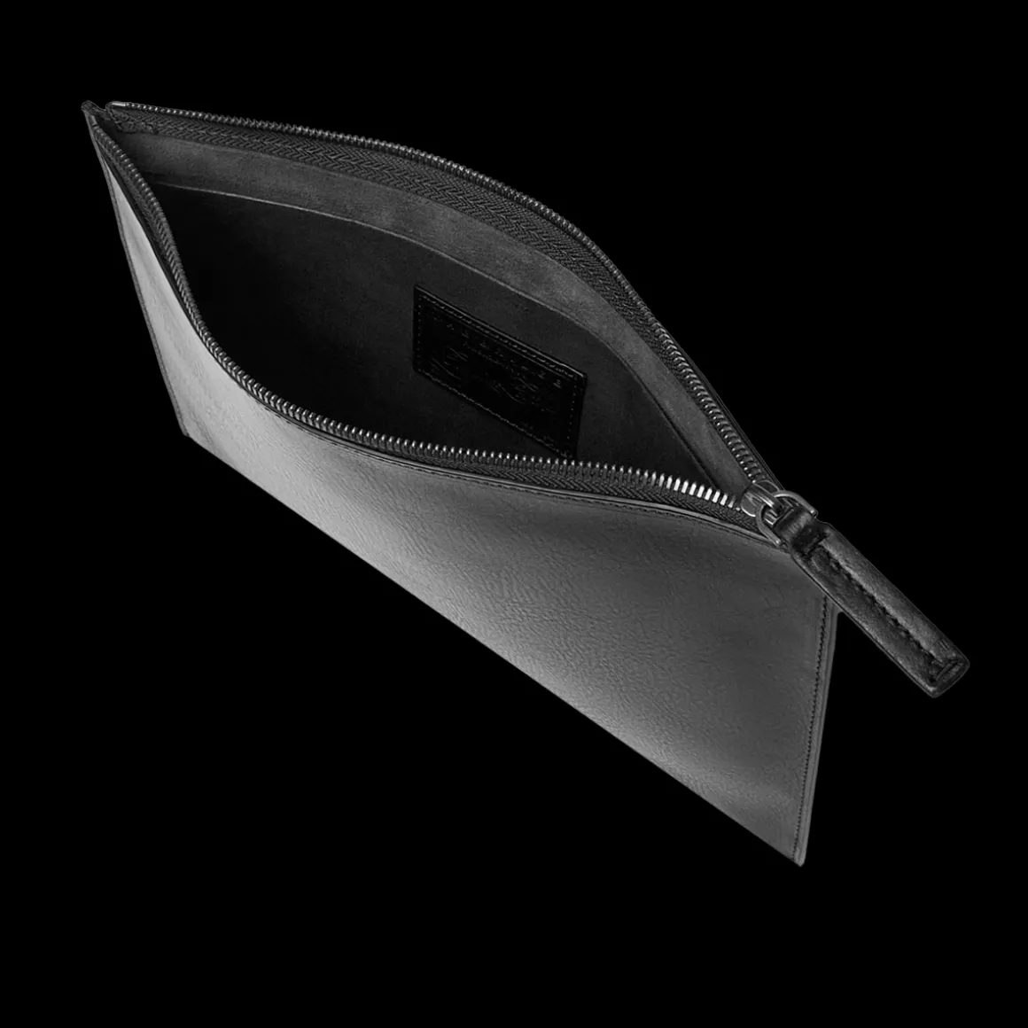 Pochette uomo in pelle