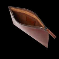 Pochette uomo in pelle
