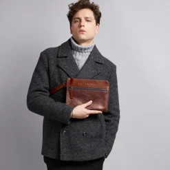 Portadocumenti in pelle uomo