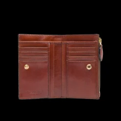 Portafogli in pelle donna con zip