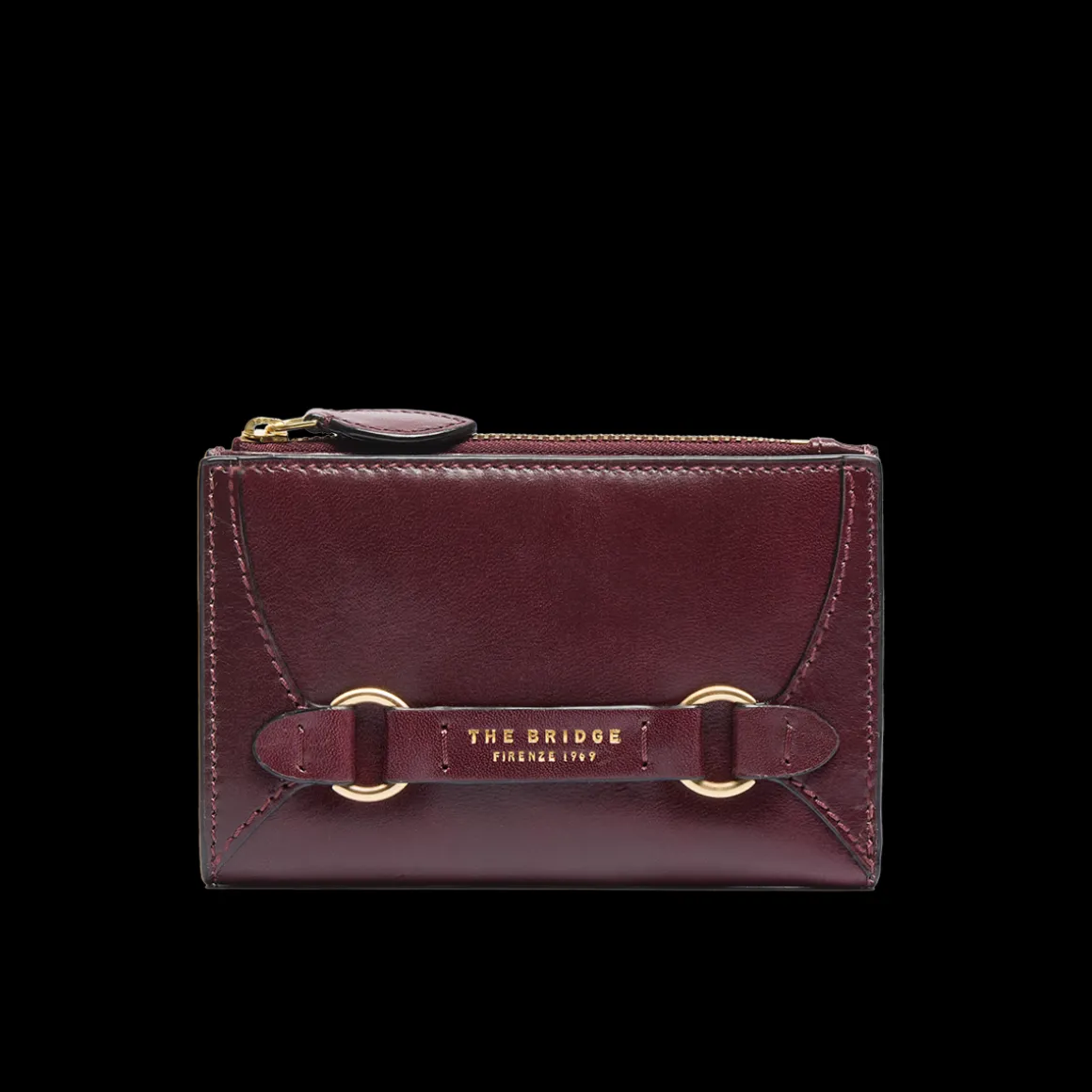 Portafogli in pelle donna con zip