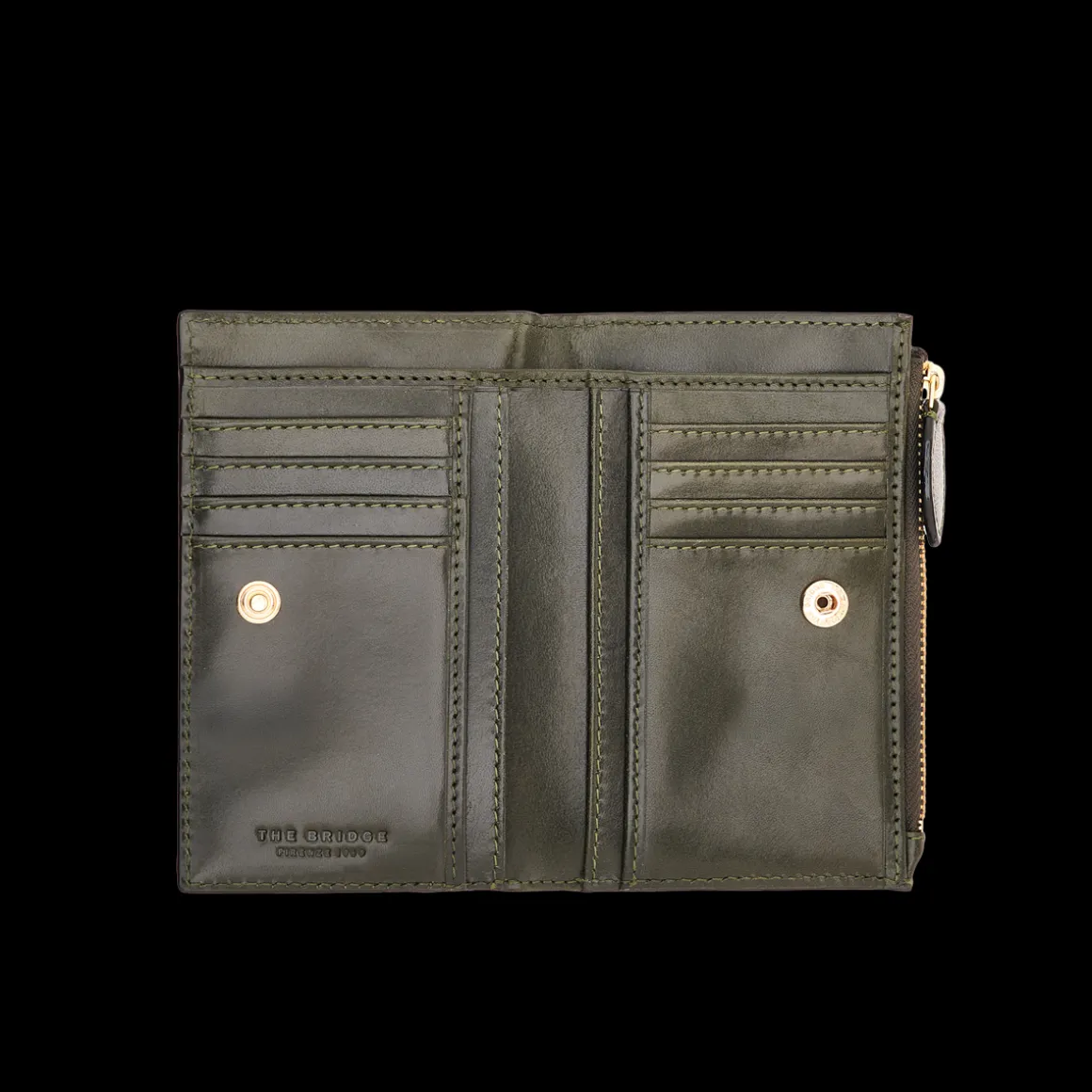 Portafogli in pelle donna con zip