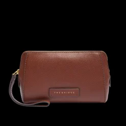 Pouch in pelle da polso con zip small size