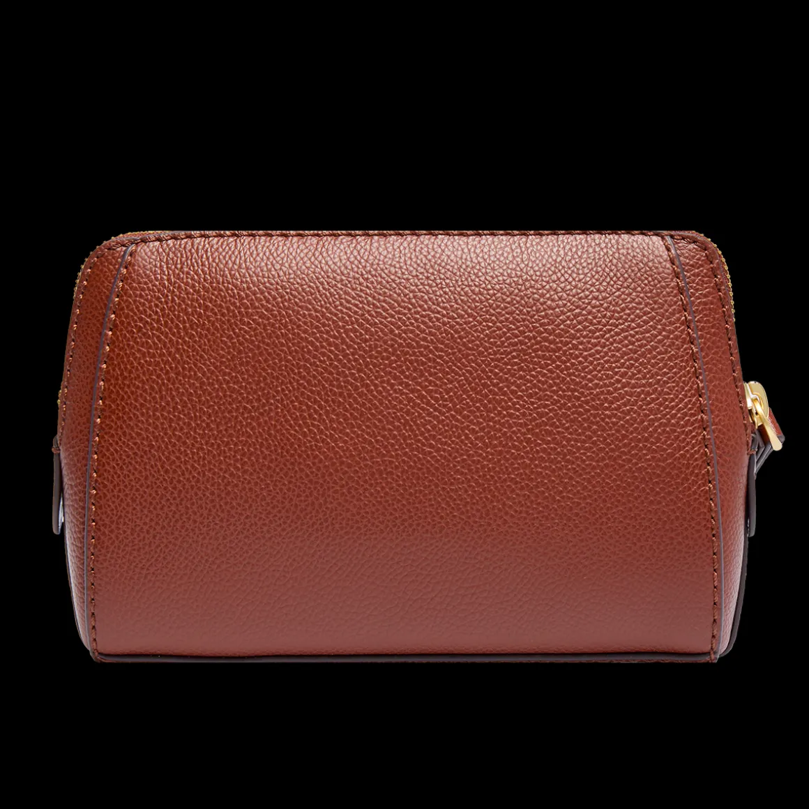 Pouch in pelle da polso con zip medium size