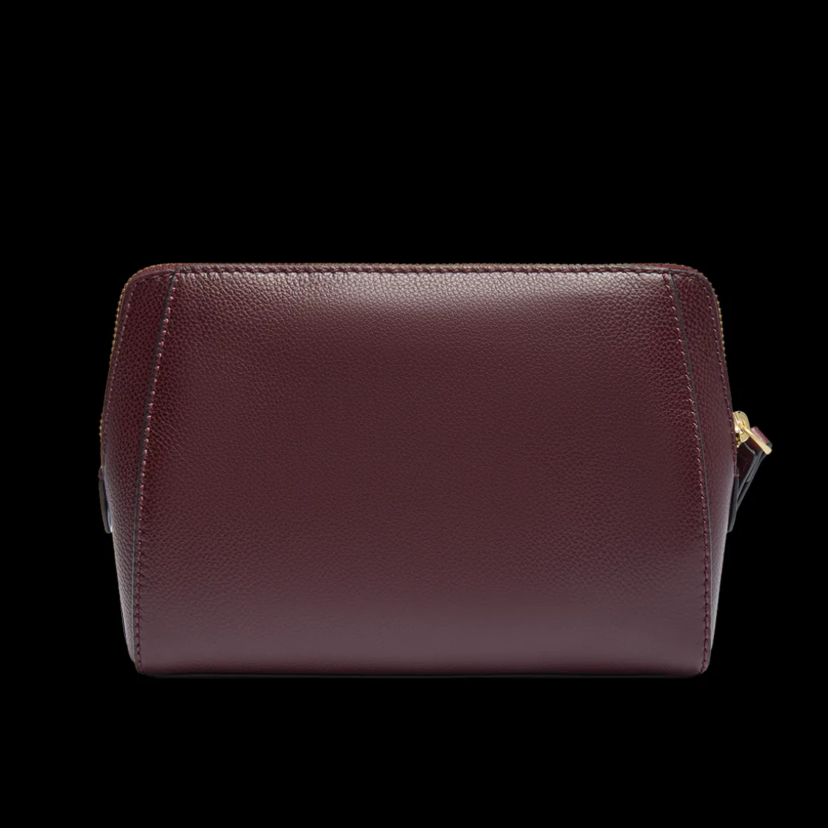 Pouch in pelle da polso con zip medium size