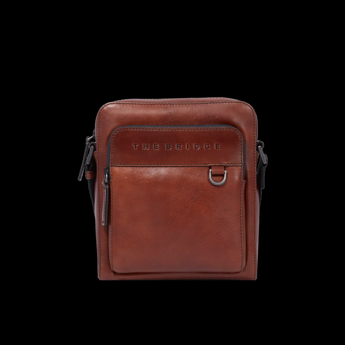 Tracolla in pelle uomo