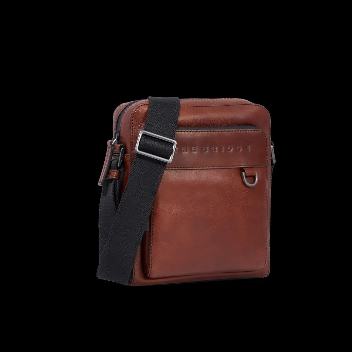 Tracolla in pelle uomo