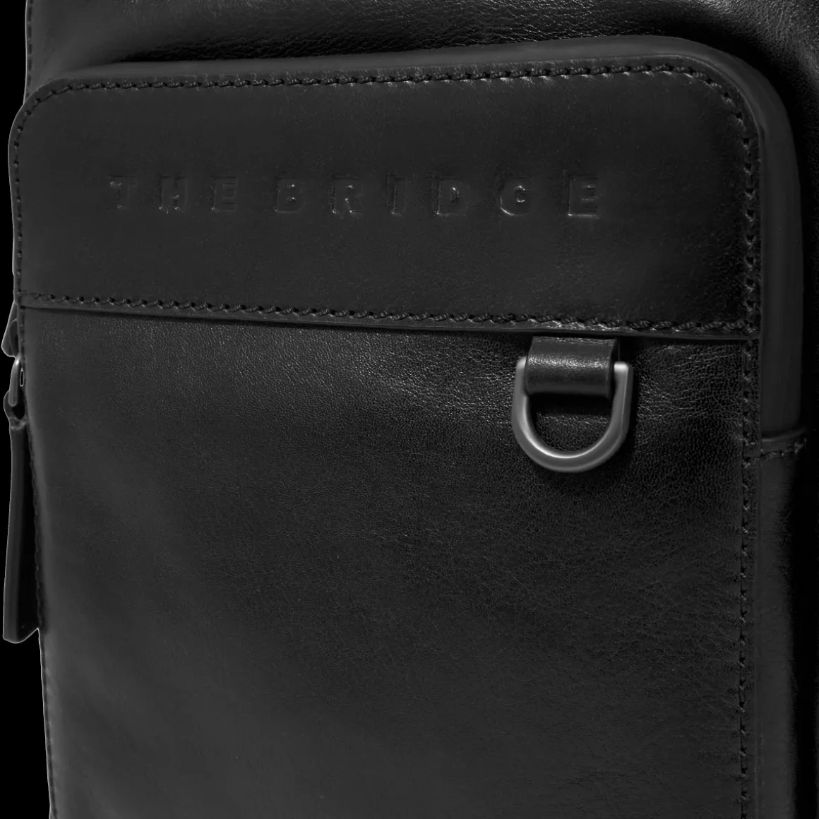 Tracolla in pelle uomo