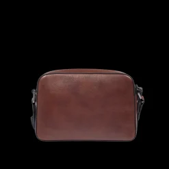 Tracolla in pelle uomo
