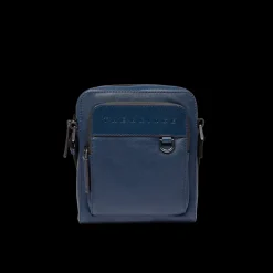 Tracolla in pelle uomo small size