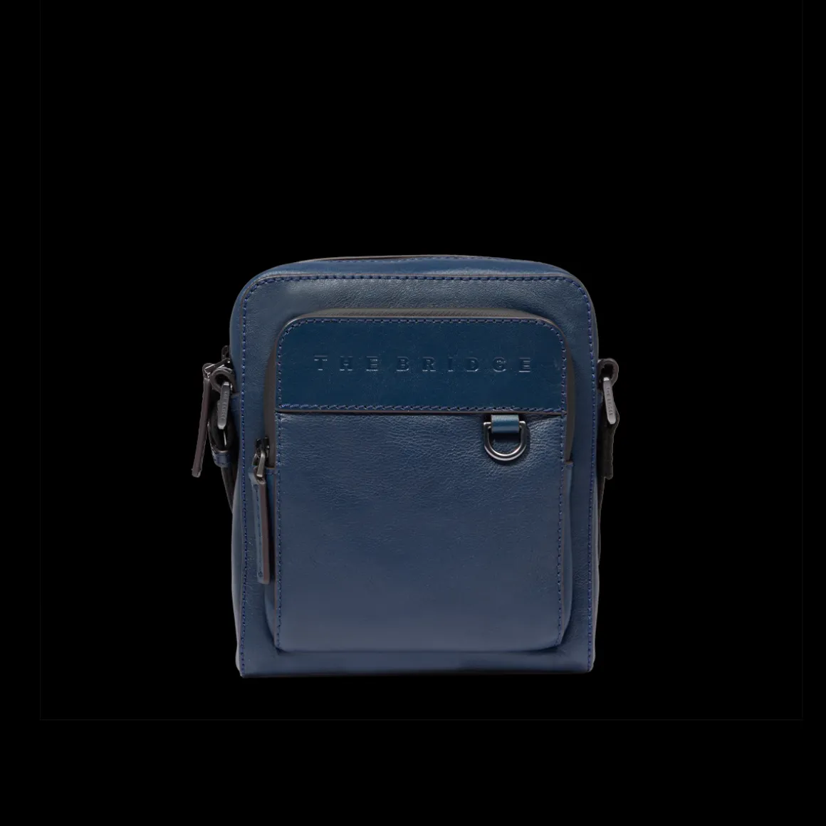 Tracolla in pelle uomo small size