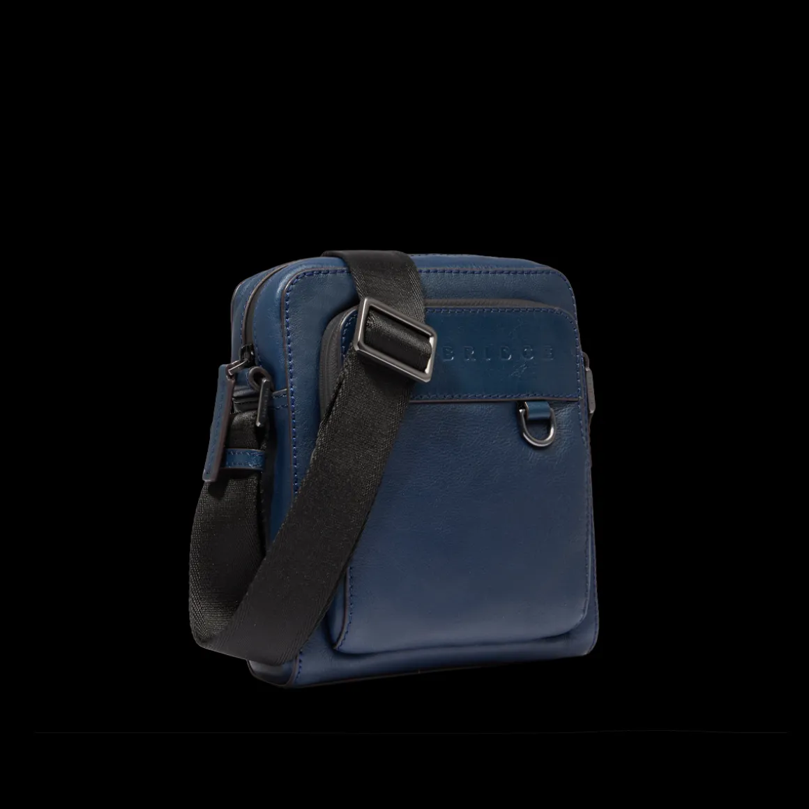 Tracolla in pelle uomo small size