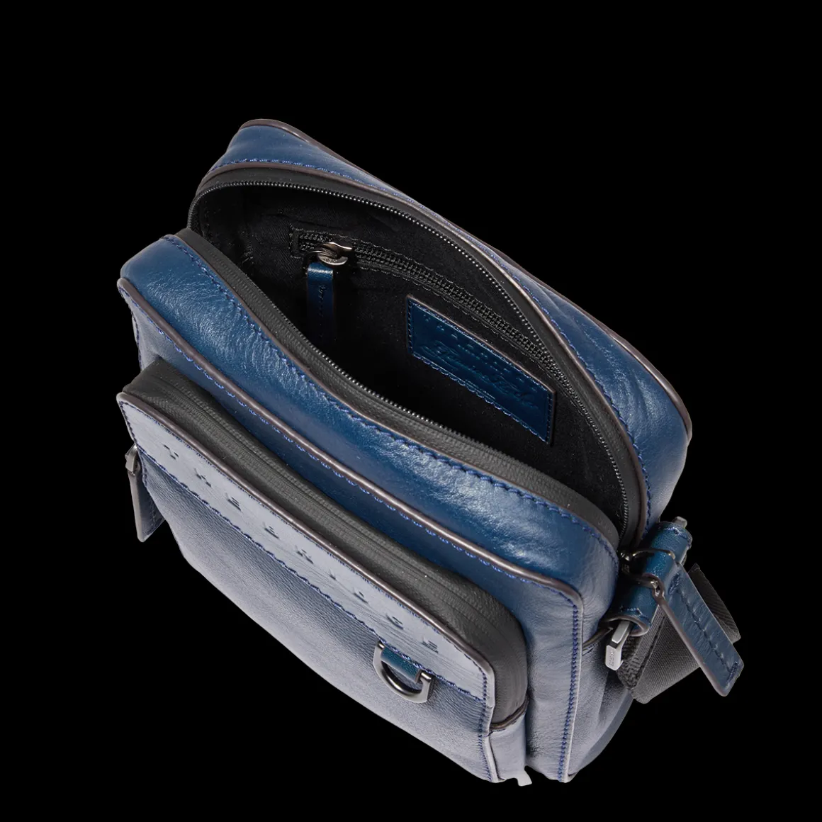 Tracolla in pelle uomo small size