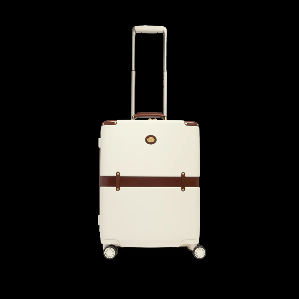 Trolley in pelle e policarbonato cabin